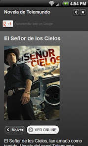 Captura 3 Telenovelas Online android