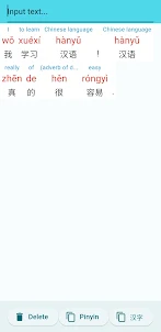 Chinese Pinyin Text