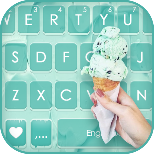 Peppermint Ice Cream Keyboard logo