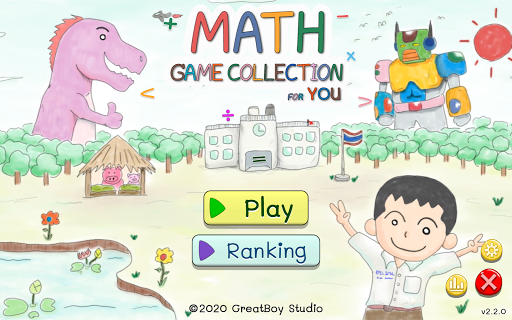 Android application Math Game collection for You screenshort