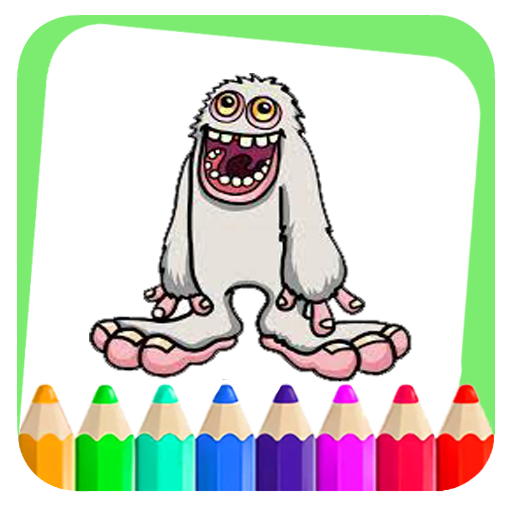 Mammott Monsters Coloring Book