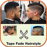 tape fade hairstyle icon