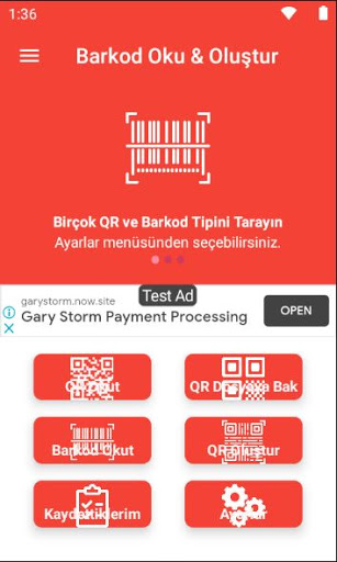 Barkod Oku ve Oluştur