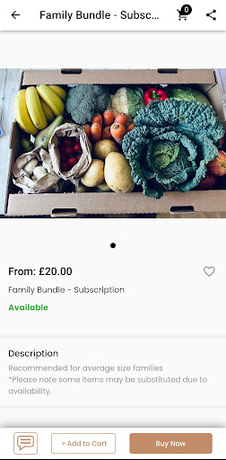The Veg Lord Screen 2