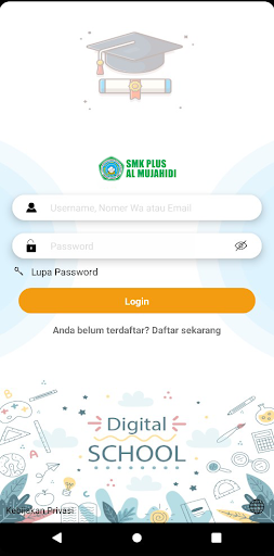 Android application SMK PLUS AL MUJAHIDI screenshort