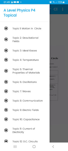 A Level Physics P4 Topical
