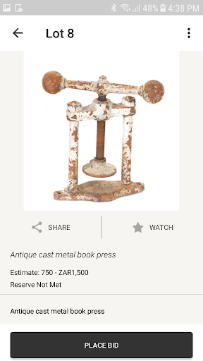 OldJW Auctioneers Screen 3