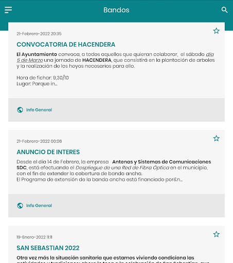 Medranda Informa Screen 2