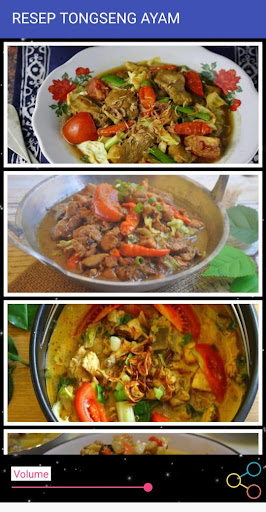 Android application RESEP TONGSENG AYAM screenshort