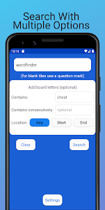 Word Cheats - for Scrabble & W