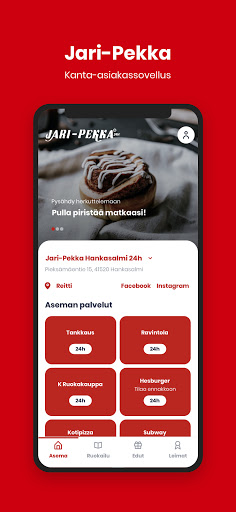 Android application Jari-Pekka screenshort