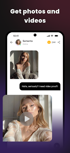 Pheon: AI Girlfriend Chat Bot Screenshot