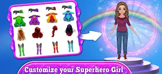 Game screenshot Super hero Girls: Power Games apk download