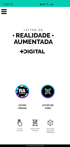Android application RA Mais Digital screenshort
