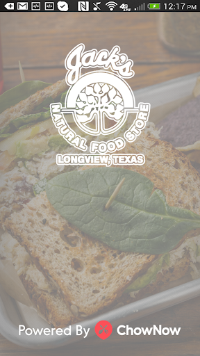 Android application Jack's Natural Food Store screenshort