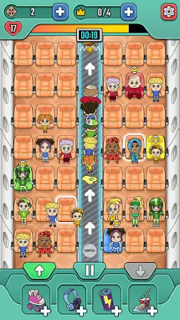 Game screenshot Deboarding：航空機でパズルゲームを急いで apk download