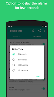 Pocket Sense - Theft Alarm App Screenshot