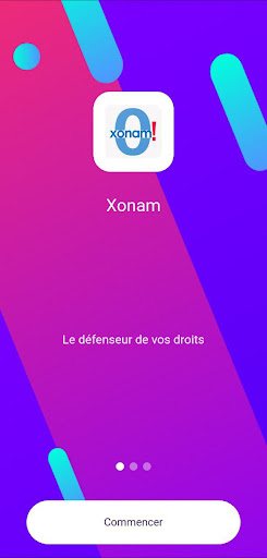 Android application XONAM screenshort