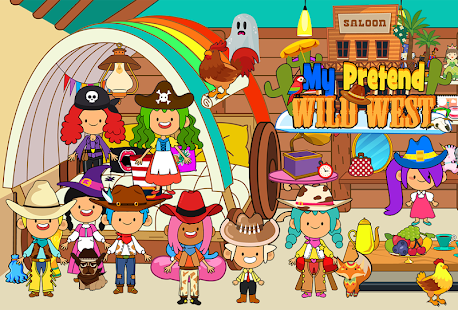 My Pretend Wild West Cowboy banner