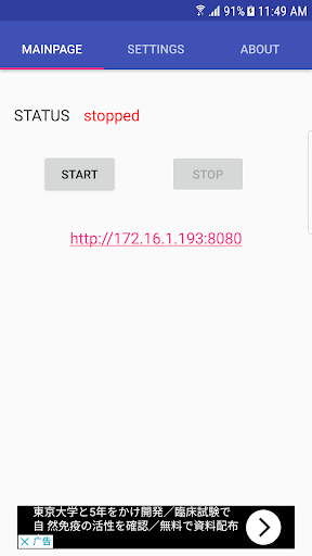 Http Server Screen 2