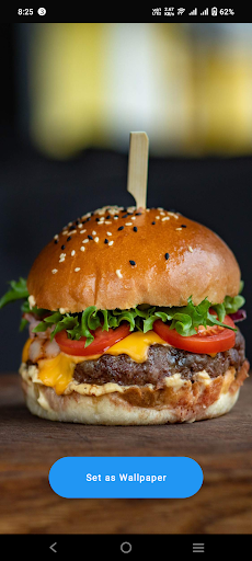 Android application Burger Wallpaper screenshort