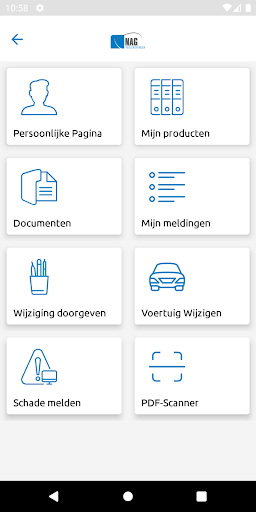 NAG Verzekeringen Screen 2