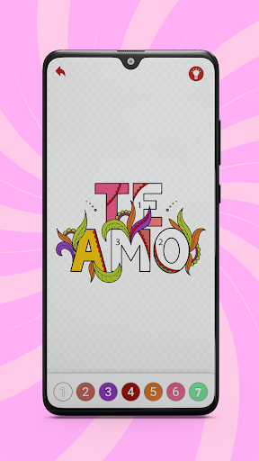 Valentines Love Color Book Screen 2