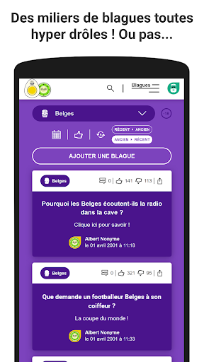 Blablagues Screenshot 2 - AppWisp.com