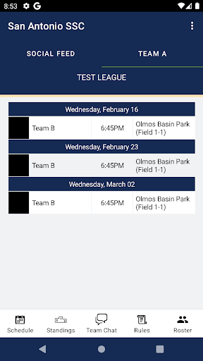 San Antonio SSC Screen 3