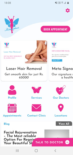 Metamorphosis Clinic Screen 2