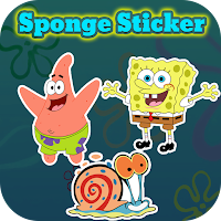 Sponge Stickers For WhatsApp