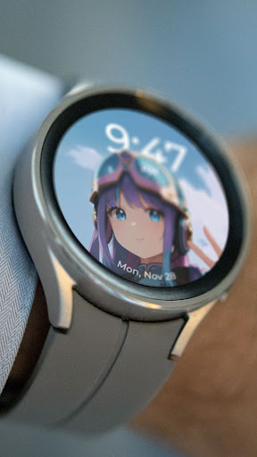 Anime Girl Watch Face Screen 2