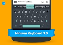 screenshot of Minuum Keyboard Free + Emoji
