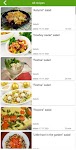 screenshot of Salad recipes