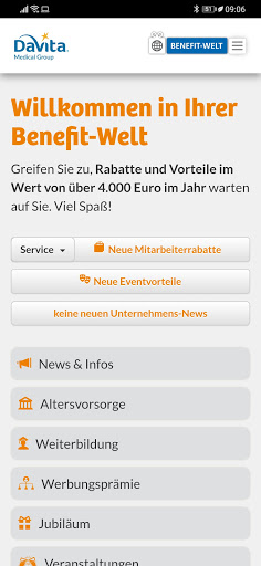 Android application DaVita Medical Group screenshort