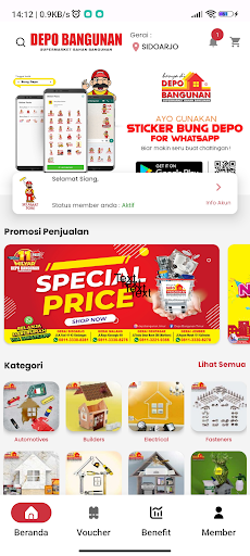 Depo Bangunan Screenshot 1 - AppWisp.com