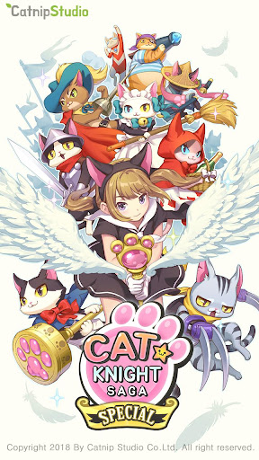 Android application CAT KNIGHT SAGA SPECIAL screenshort