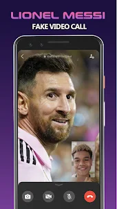 Fake Video Call Lione Messi