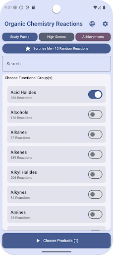 Organic Chemistry Reactions