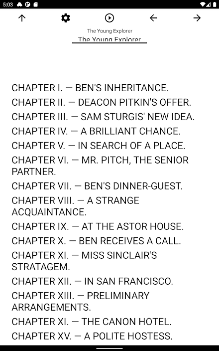 Book, The Young Explorer Screen 3