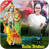 Radhe Krishna Photo Frame icon