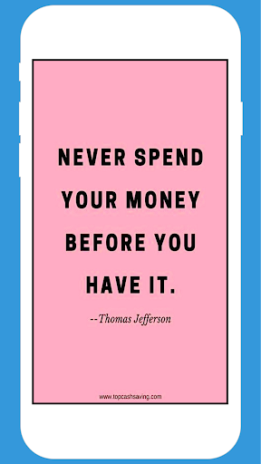Android application Quotes About Money screenshort