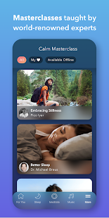 Calm - Meditate, Sleep, Relax Varies with device screenshots 4