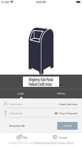 Android application AKPFCU Cards screenshort