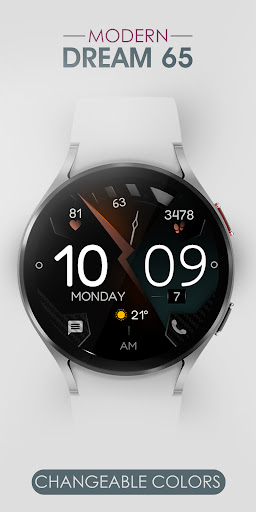 Dream 65 - Digital Watch Face Screen 2