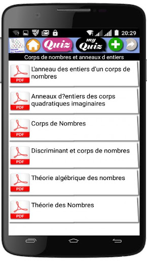 Théorie des nombres Screen 3