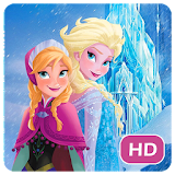 Frozen Wallpaper Anna and Elsa icon
