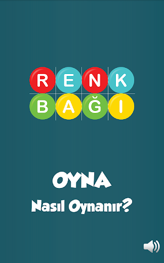 Android application Renk Bağı screenshort