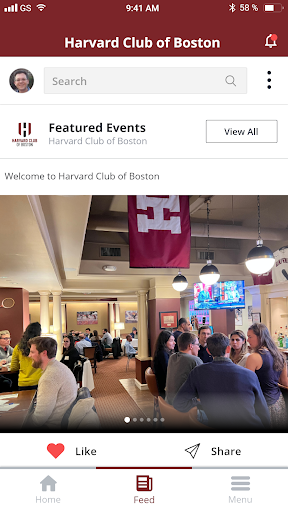 Harvard Club Of Boston Screen 2