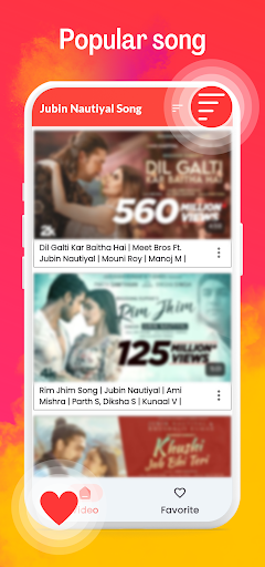 Jubin Nautiyal Song Screen 3